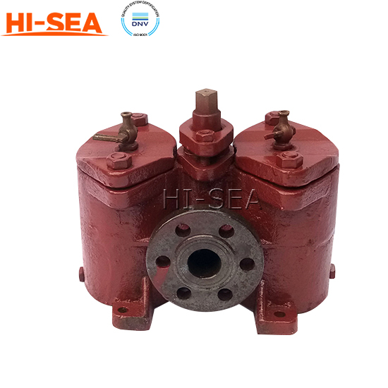 JIS F208 Duplex Oil Strainer